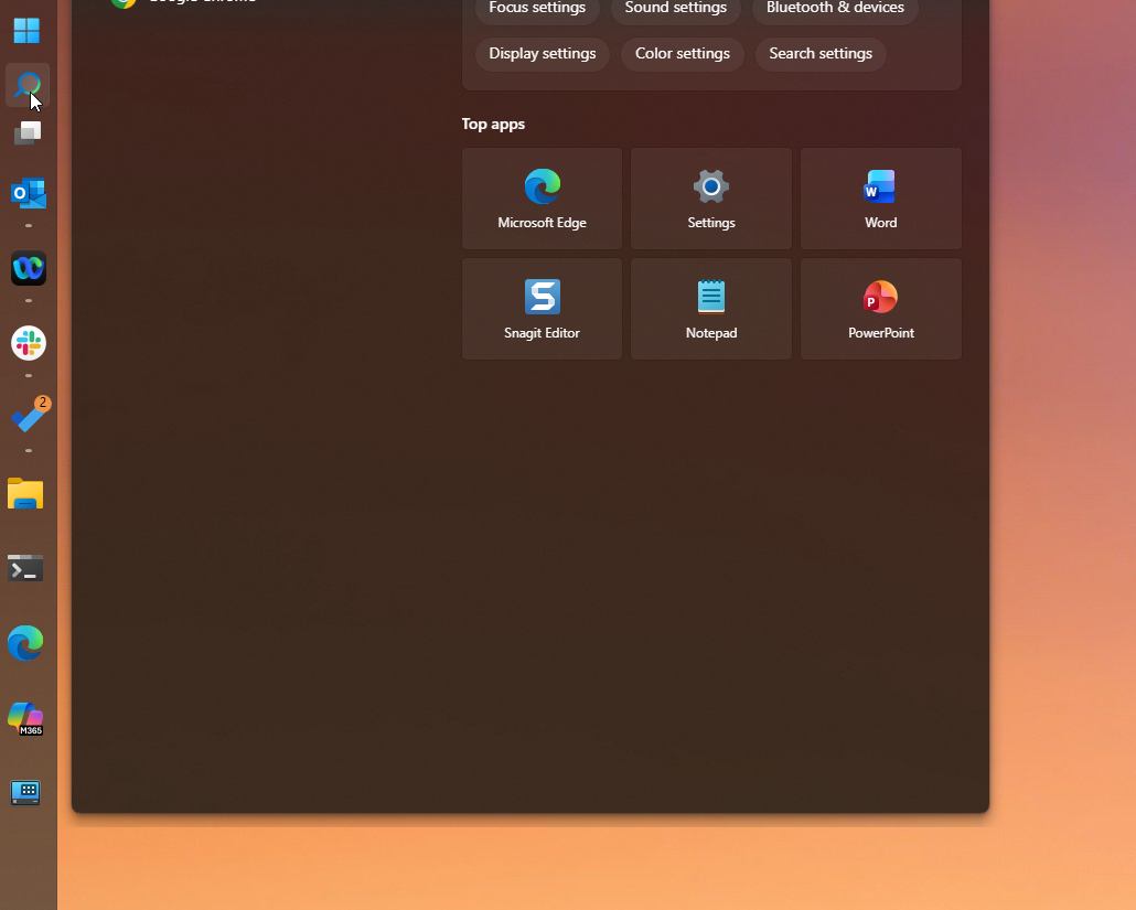 search box, win11, start11 2.60