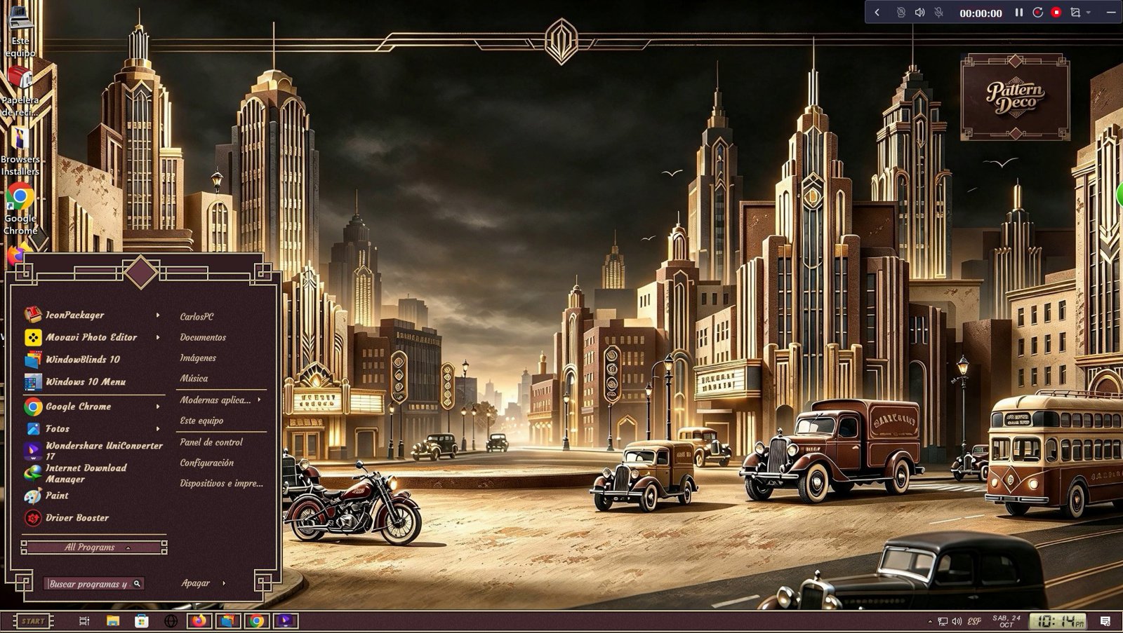 Pattern Deco WB Theme
