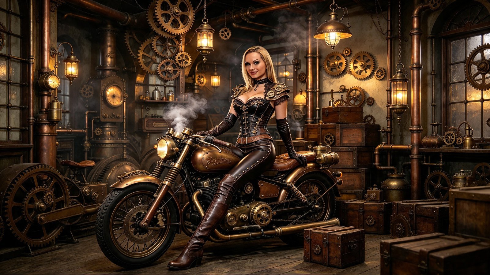 Steampunk Wallaper 16.9 HQ