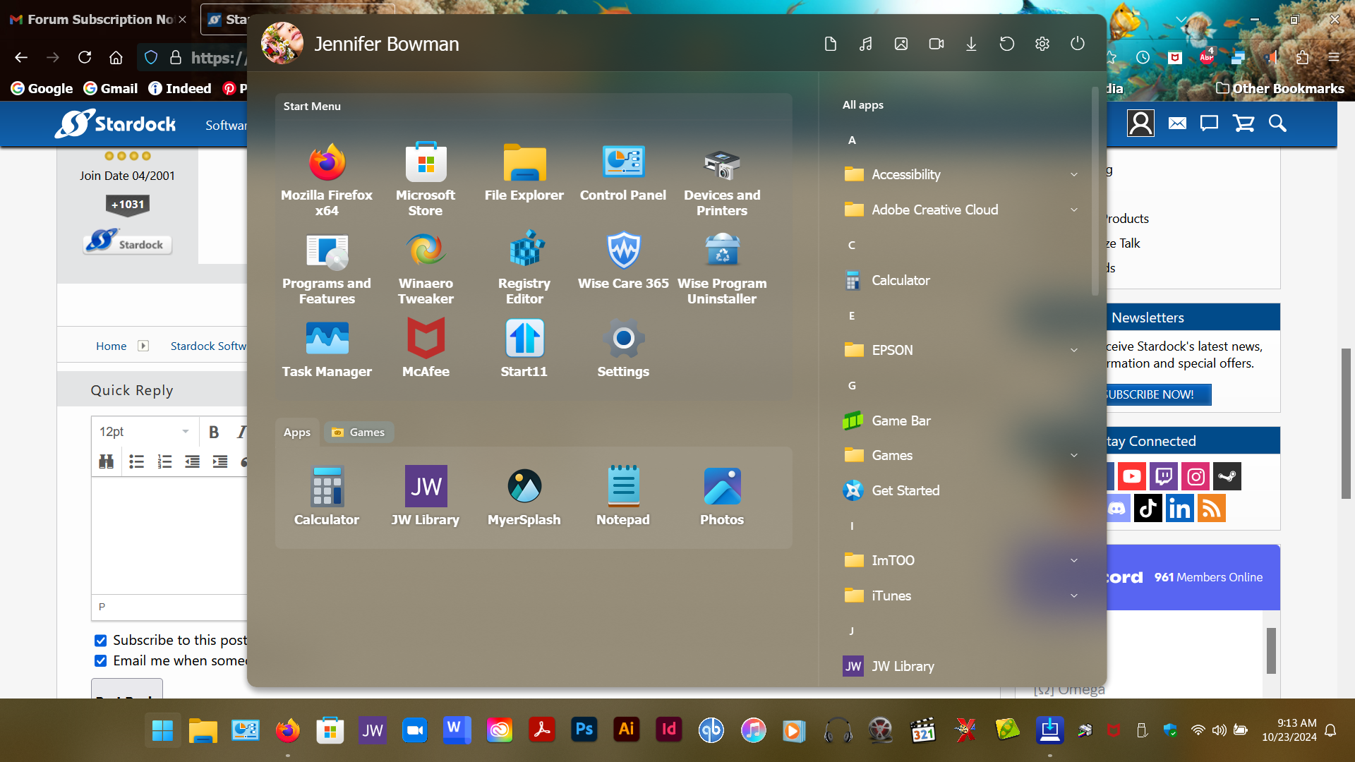 Windows App Style