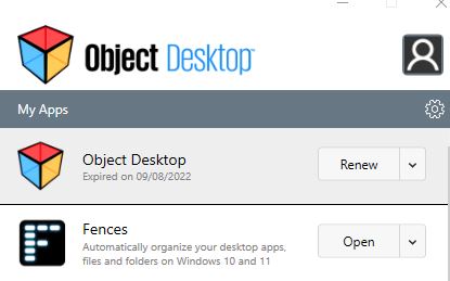 object window