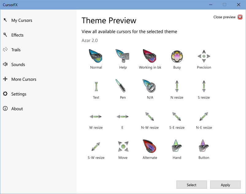 CursorFX: Creating Your Own Custom Cursor Theme » Forum Post by Island Dog