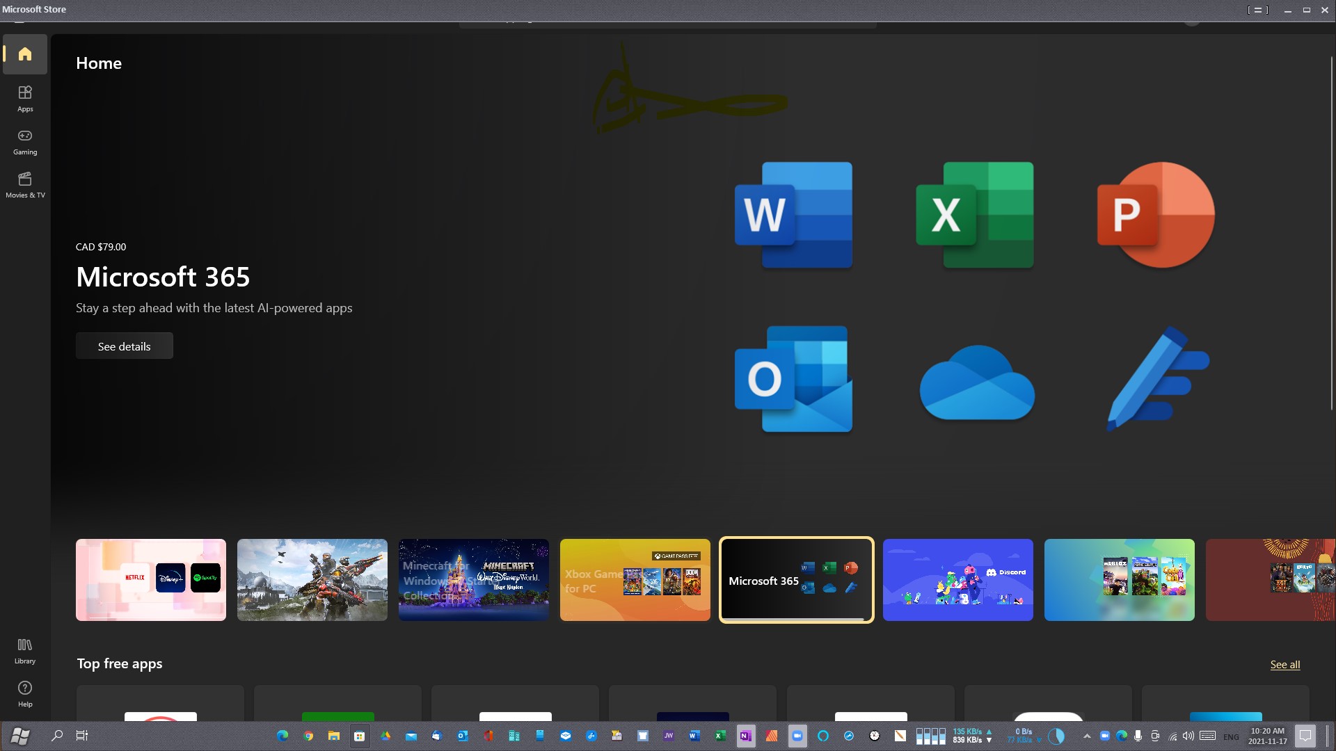 Microsoft store