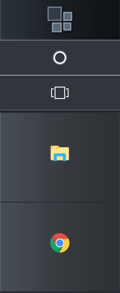huge buttons at 300% windows display font size