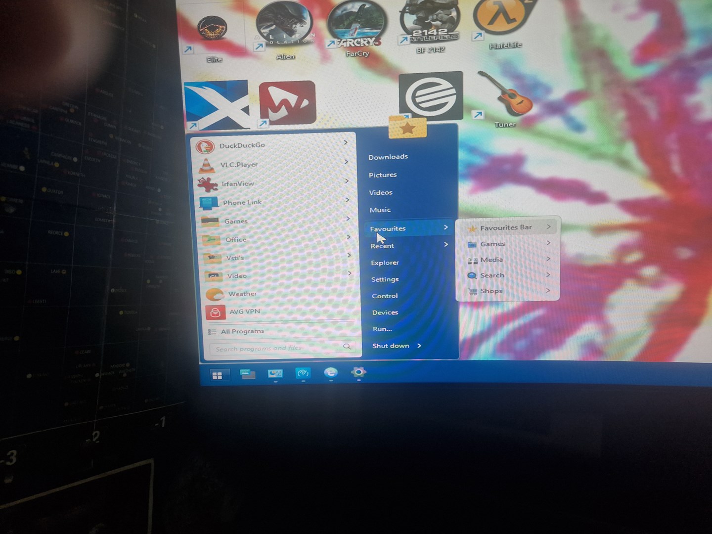 How I prefer to open Favourites links.