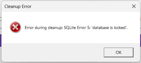 Clean record older than 90