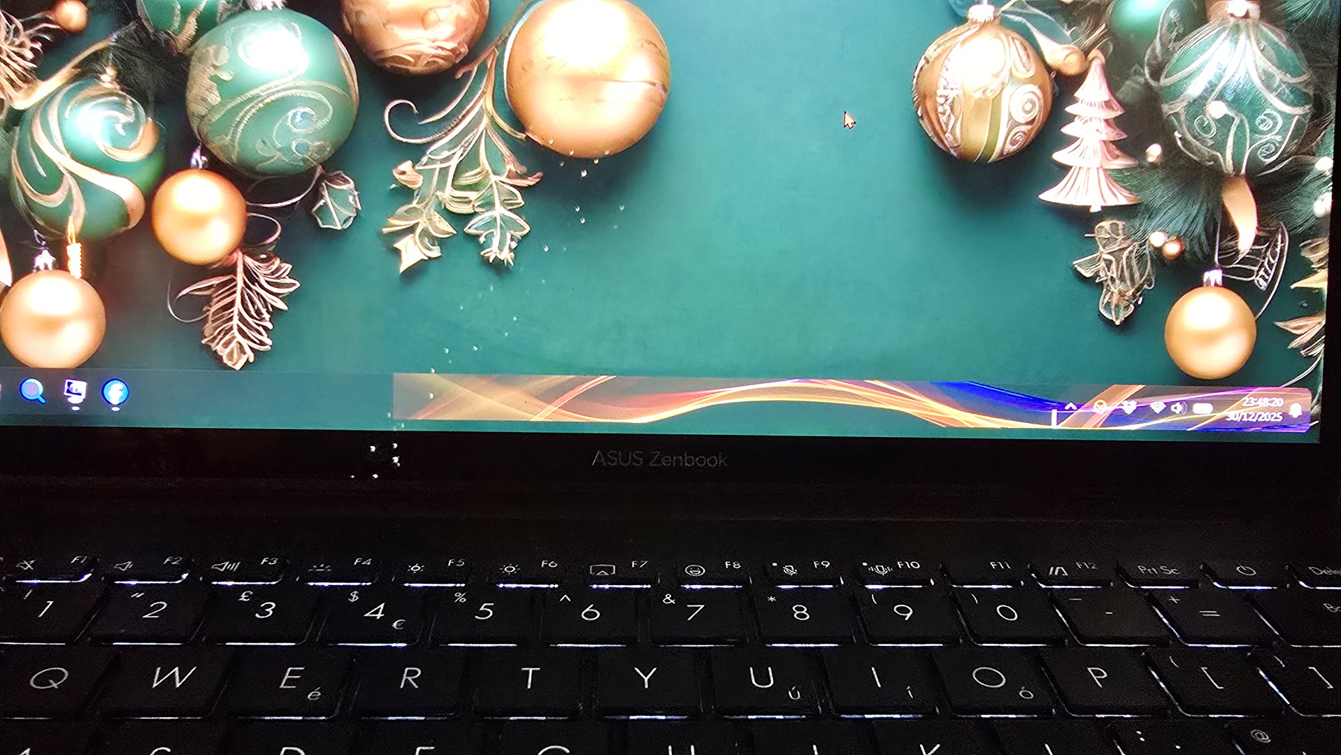 Painting of the taskbar image